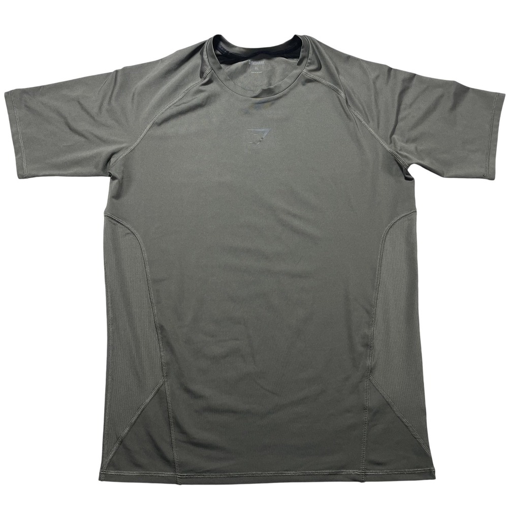 Gymshark Shirt Mens XL Fit Small Short Sleeve Element Baselayer Athletic Gym Tee